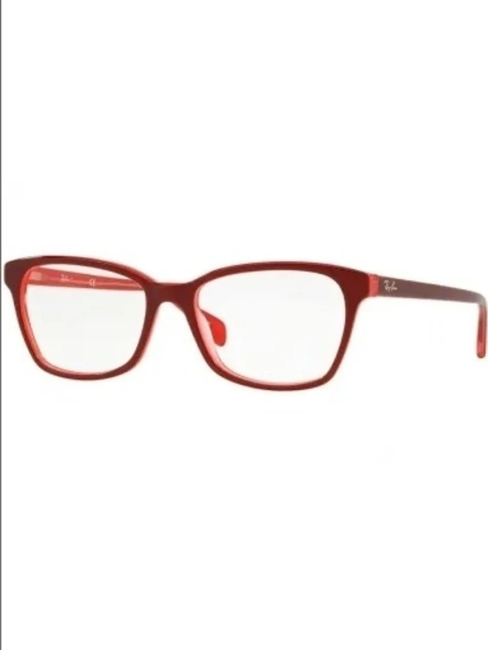 Ray-Ban Women's Two-Tone Red Full-Rim Eyeglasses